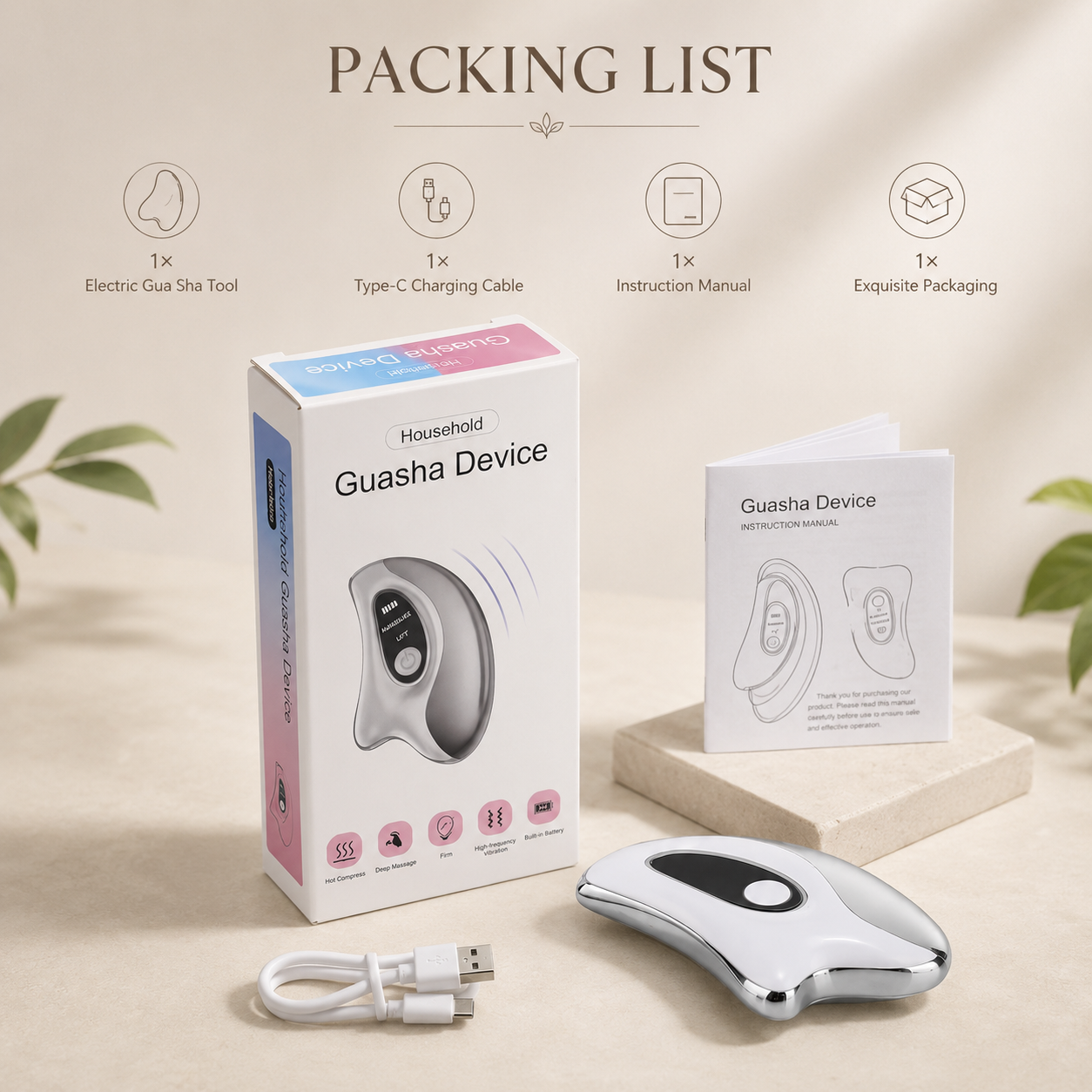 Luxe LED Gua Sha Tool