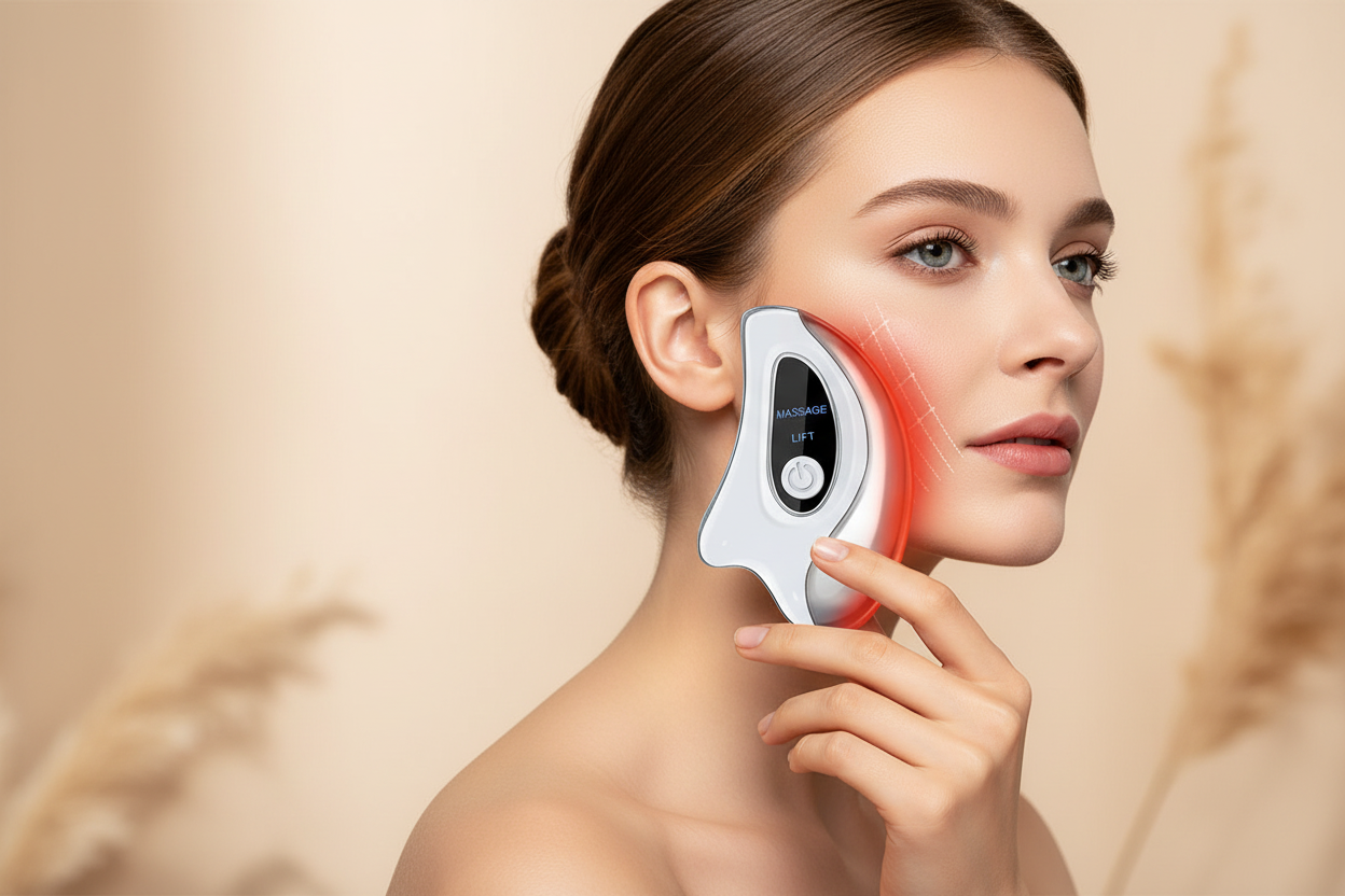 LED Gua Sha Banner