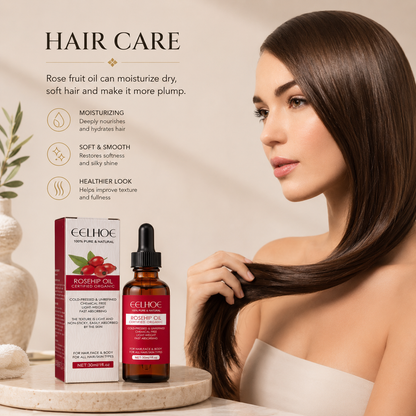 Cold-Pressed Rosehip Facial Oil – 30ml